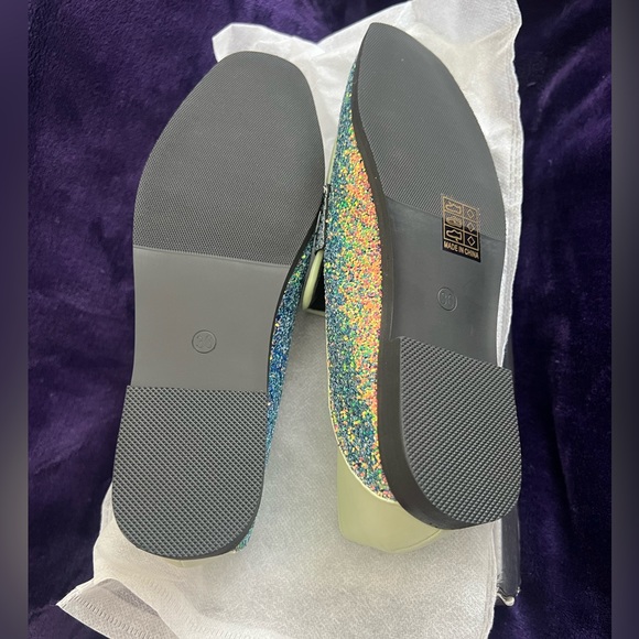 Multicolor Glitter Loafers (Women) - Picture 4 of 4